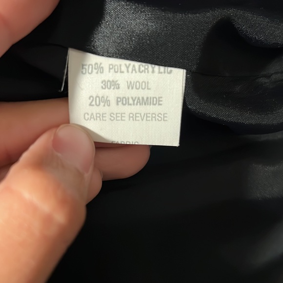 Vintage Italy part Wool Blazer - Picture 4 of 5